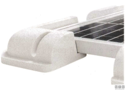 KIT FISSAGGIO PANNELLI SOLARI BIANCO