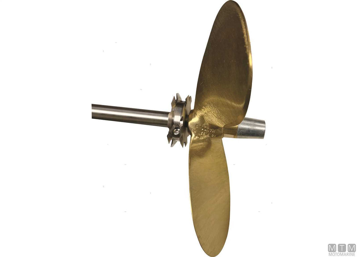 TAGLIA CIME A MORSETTO D80MM PER ASSE D30MM ACCIAIO INOX