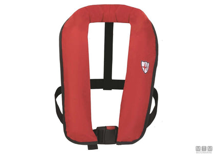 GIUBBOTTO DI SALVATAGGIO GONFIABILE VSG SKIPPER 150N ROSSO