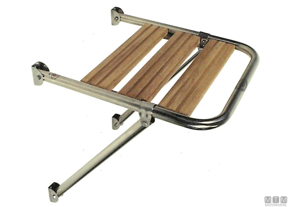 PLANCETTA TINOX L 52X49CM ACCIAIO INOX 316 E LEGNO