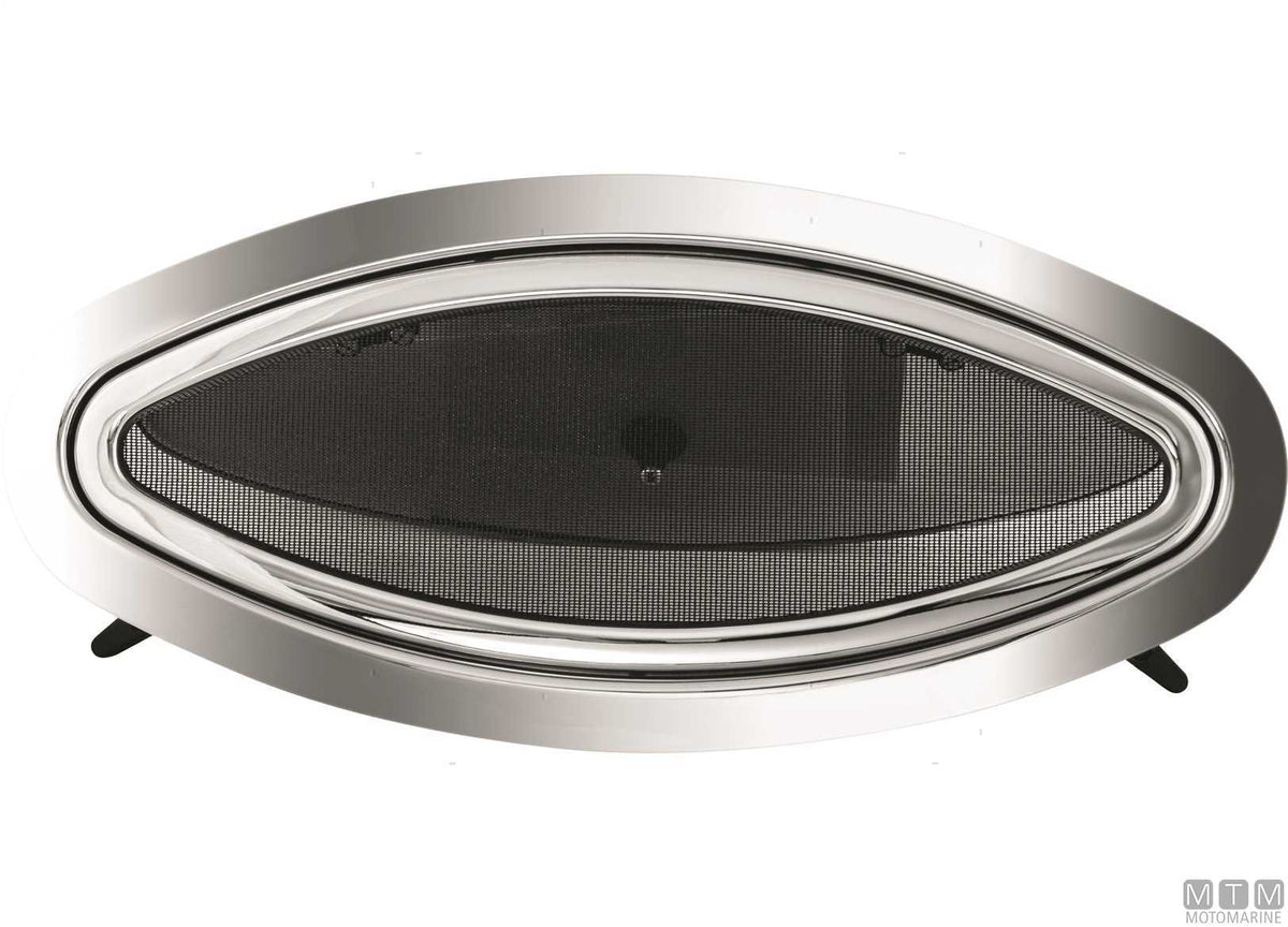 OBLO' OVALE APRIBILE MTM 461X203MM IN ACCIAIO INOX