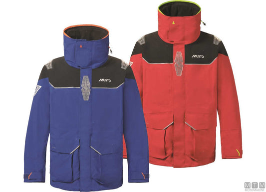 GIACCA MUSTO BR3 PERTEX OFFSHORE 539 BLU M