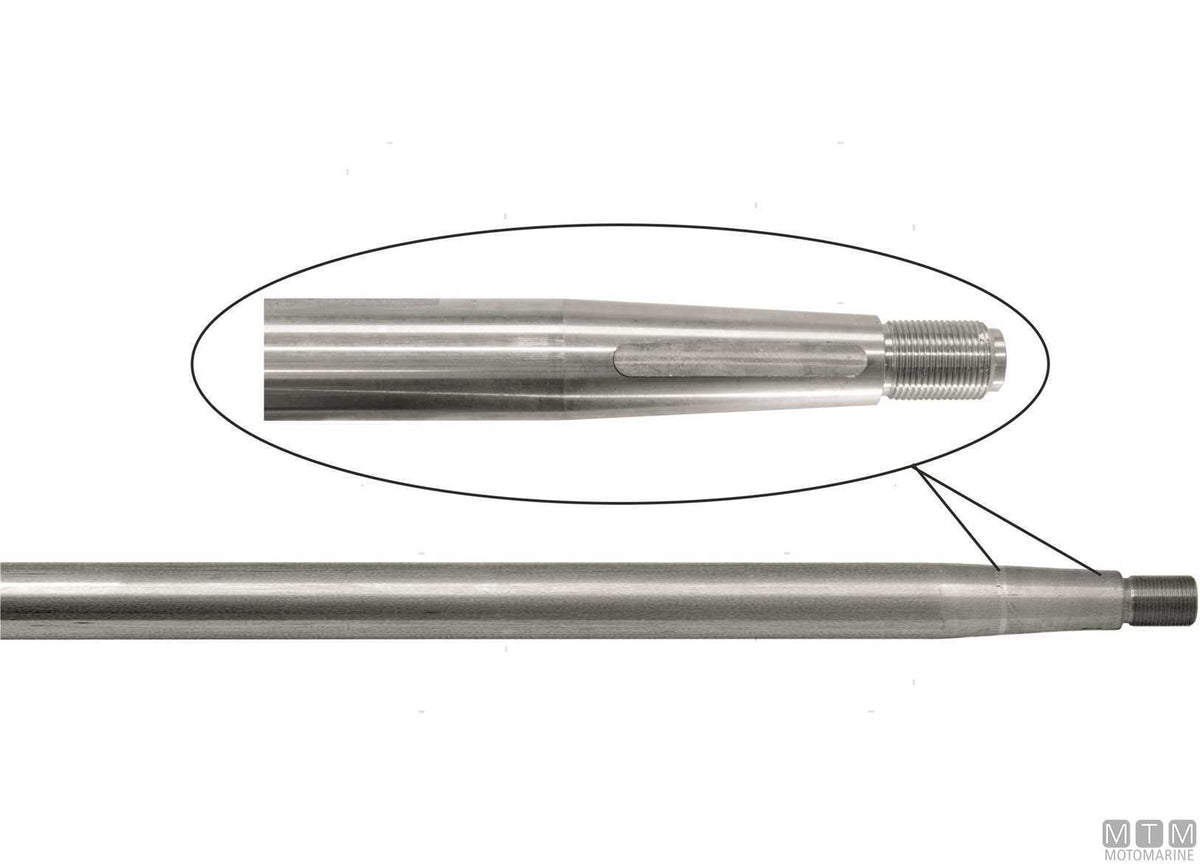 ASSE ELICA IN ACCIAIO INOX DUPLEX D35MM L200CM