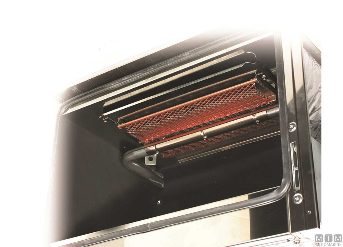 CUCINA A GAS 2 FUOCHI E FORNO PARKER INOX 18/8