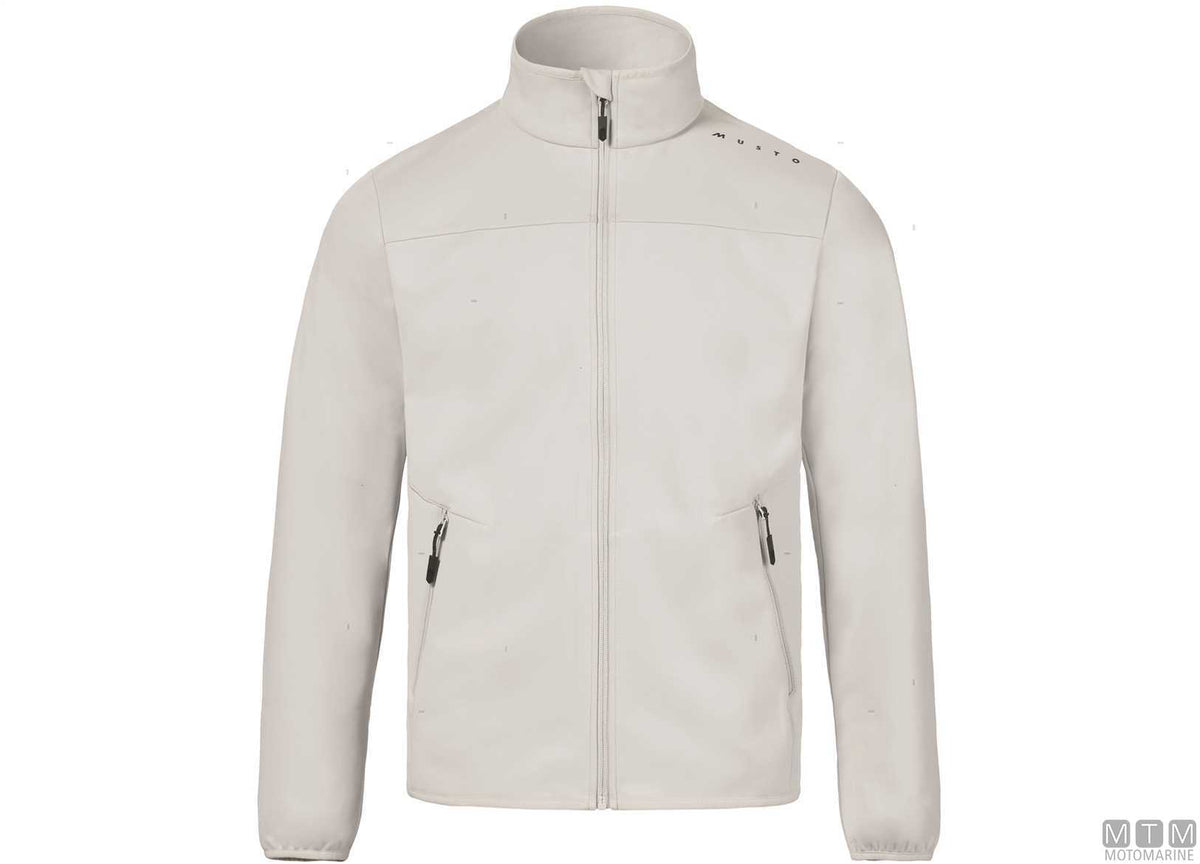 GIACCA MUSTO EVO CREW SOFTSHELL 813 PLATINO XL