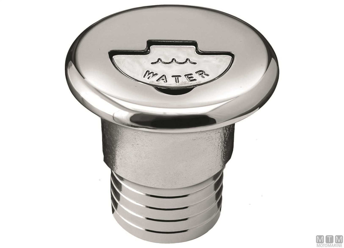 TAPPO COPERTA WATER SECURE LOCK D50MM IN OTTONE CROMATO