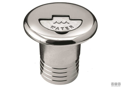 TAPPO COPERTA WATER SECURE LOCK D50MM IN OTTONE CROMATO