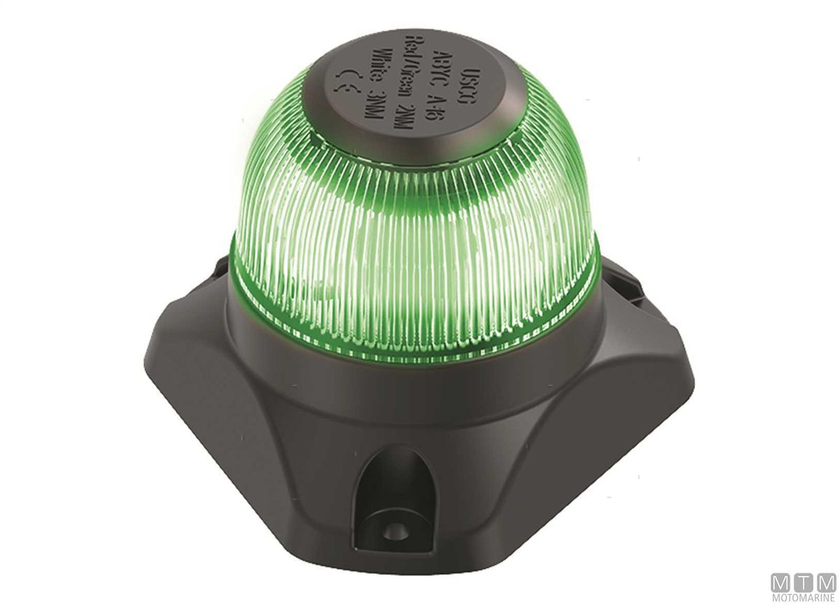 FANALE DI VIA LED 360 ROSSO H67MM