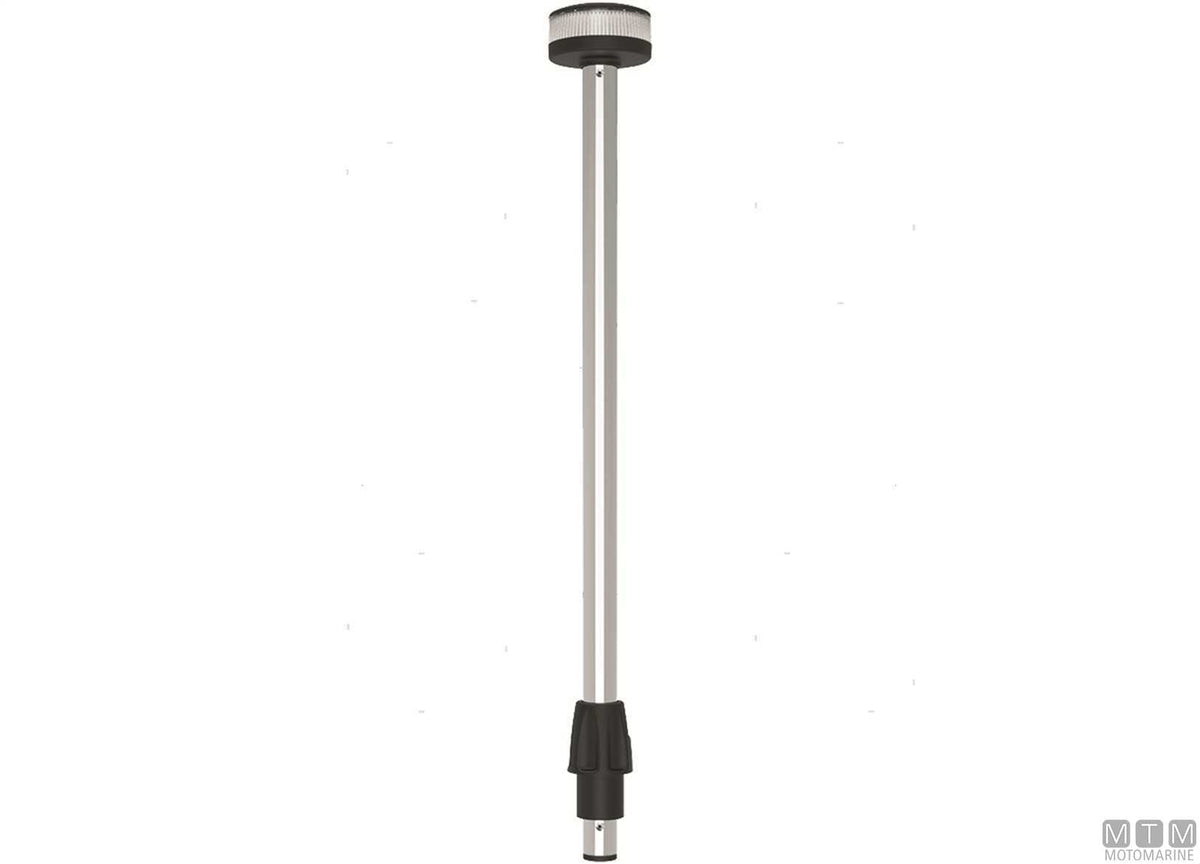 FANALE DI VIA LED 360 BIANCO SU ASTA ESTRAIBILE UFO H56CM