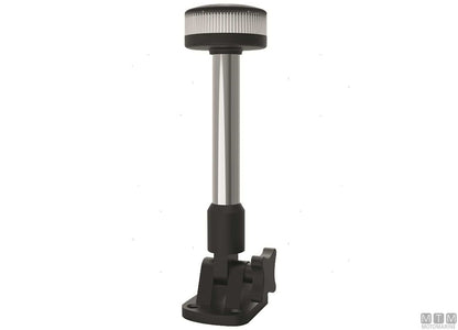 FANALE DI VIA LED 360 BIANCO SU ASTA PIEGHEVOLE UFO H15CM