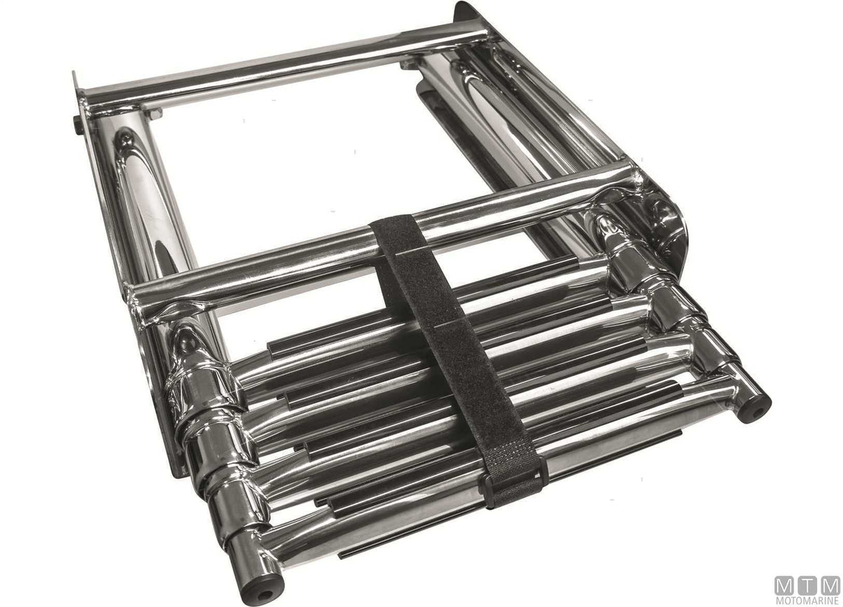 SCALETTA ESTRAIBILE A 3 GRADINI ACCIAIO INOX 316