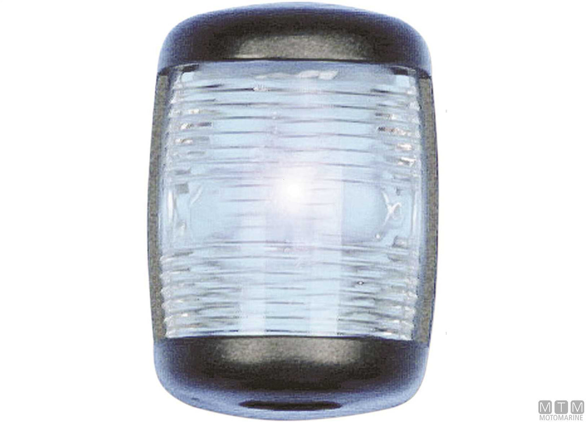 FANALE DI VIA LATERALE VERDE LED MINI NERO 43X61MM