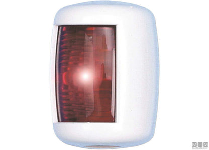 FANALE DI VIA LATERALE VERDE LED MINI BIANCO 43X61MM