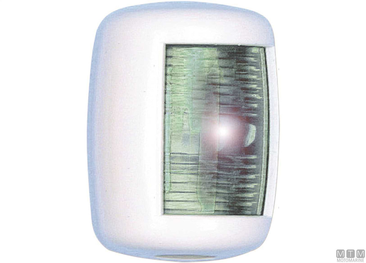 FANALE DI VIA LATERALE ROSSO LED MINI BIANCO 43X61MM