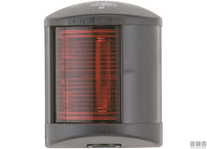FANALE DI VIA POPPA 135 BIANCO LED MIDI NERO 58X74MM