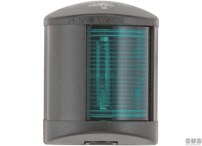 FANALE DI VIA POPPA 135 BIANCO LED MIDI NERO 58X74MM