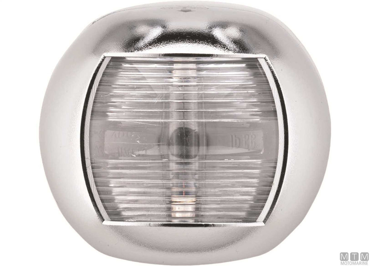 FANALE DI VIA COMBINATO ROSSO/VERDE LED MEZZA SFERA INOX 70X63MM