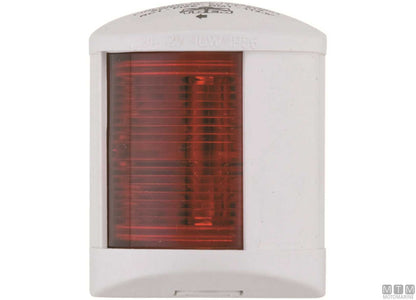 FANALE DI VIA LATERALE VERDE LED MIDI BIANCO 58X74MM