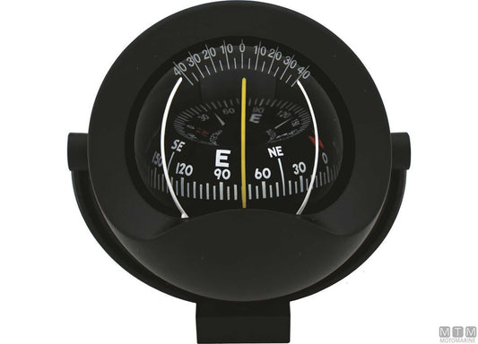BUSSOLA A-NAUTIC C8 BRACKET NERA ROSA DA 85MM