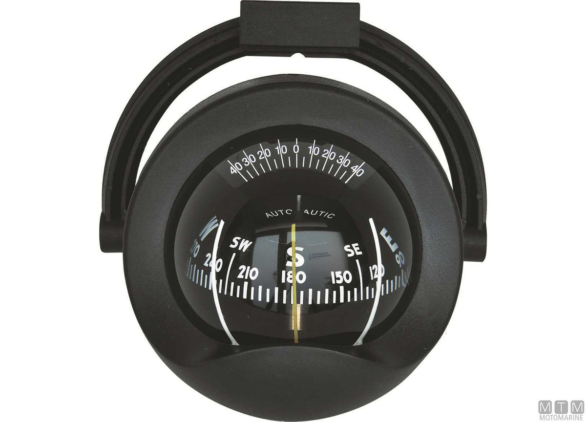 BUSSOLA A-NAUTIC C8 BRACKET NERA ROSA DA 85MM