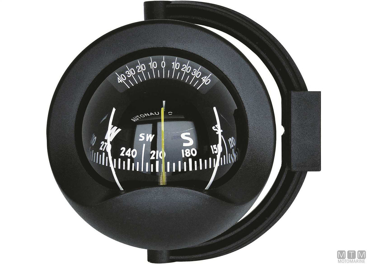 BUSSOLA A-NAUTIC C8 BRACKET NERA ROSA DA 85MM