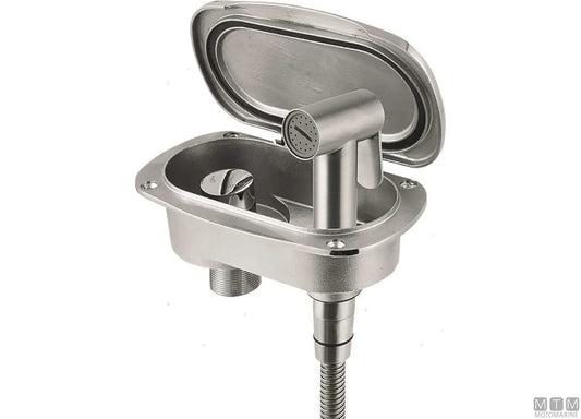 KIT MIXER DOCCETTA INOX TUBO 2.5M