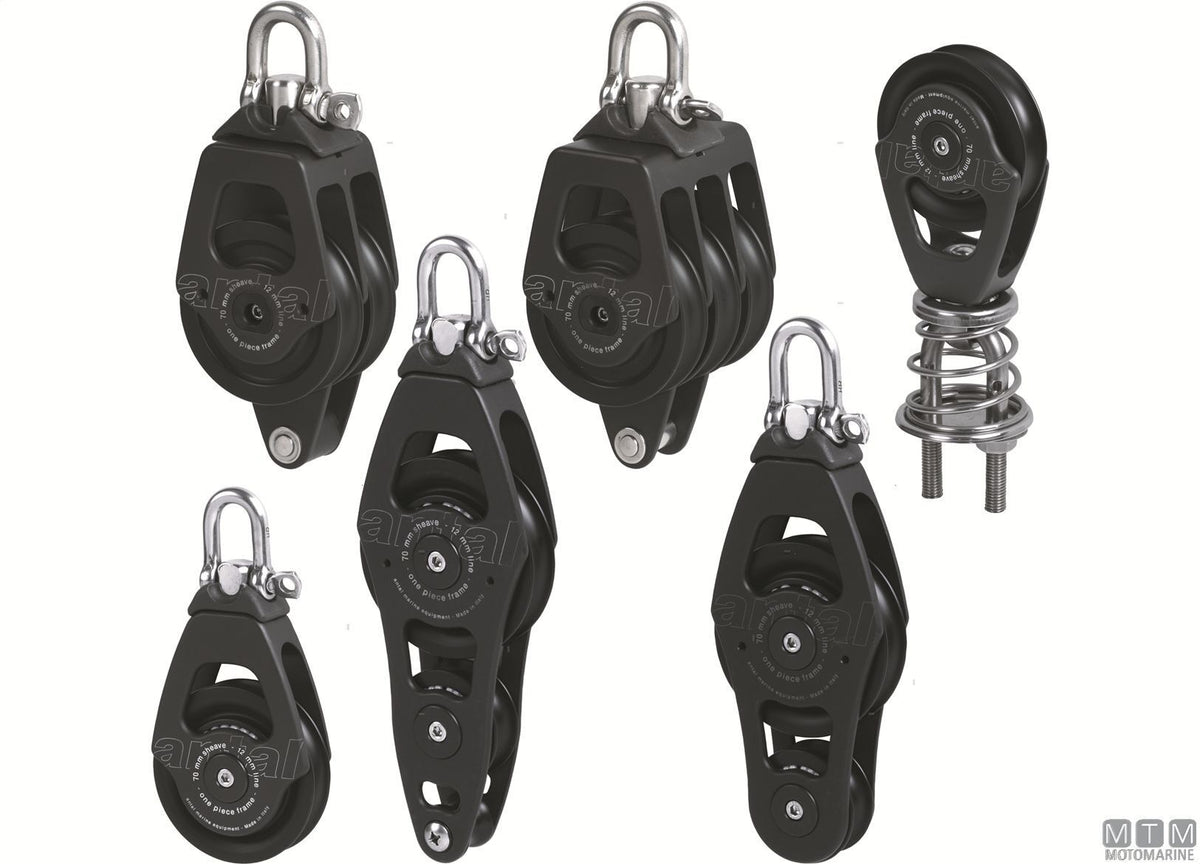 BOZZELLO DOPPIO ANTAL PULEGGIA D70MM