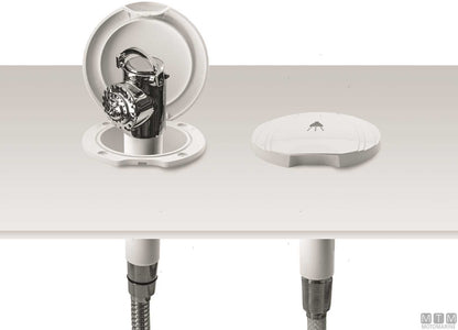 DOCCETTA SHUT-OFF KNOB MONA ABS E OTTONE