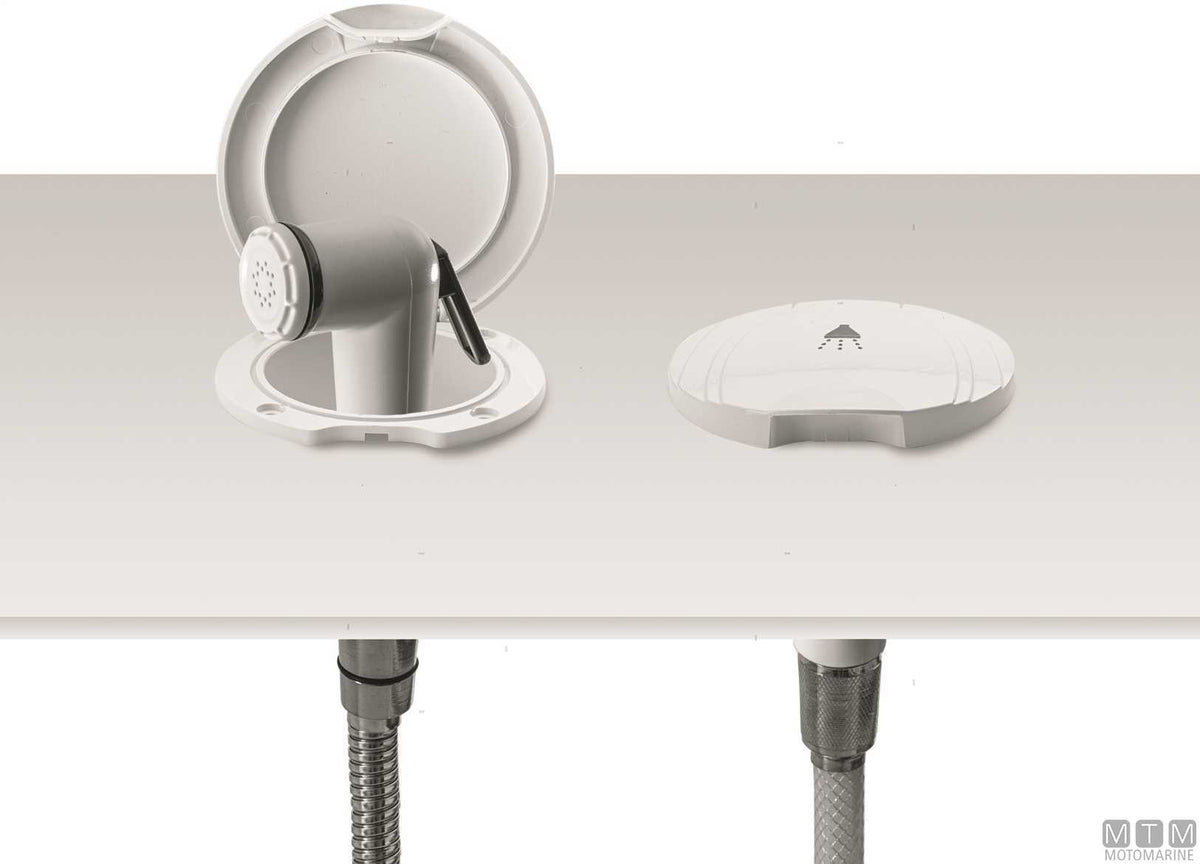 TUBO DOCCIA PVC 4M TERMINALI 1/2"-1/2