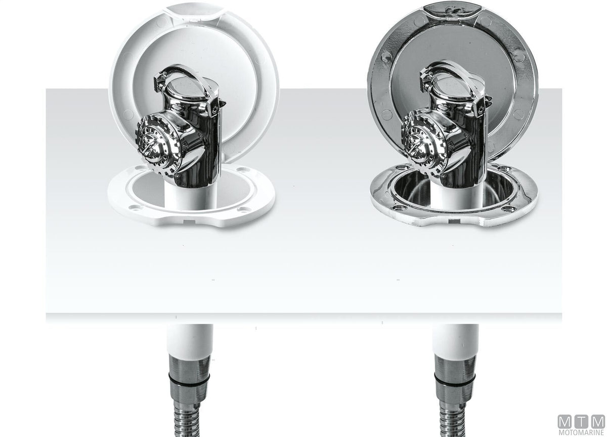 TUBO DOCCIA INOX 3.2M TERMINALI 1/2-1/2"